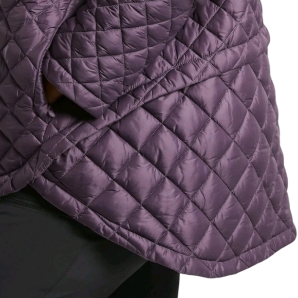 Athleta Wisper Featherless Jacket size XL color Dark Sky Violet - Picture 4 of 14